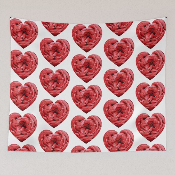 Item preview, Romantic Red Rose Flower Heart designed and sold by Deborah Camp.
