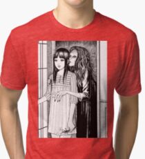 Flüsternde Frau Vintage T-Shirt