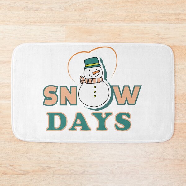 Item preview, iI love snow days quote for winter lovers designed and sold by PastaPrint.