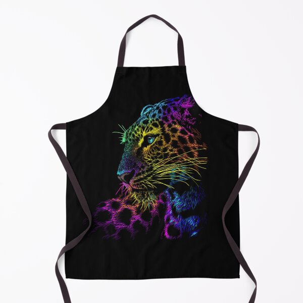 Item preview, Abstract neon colored leopard designed and sold by Bcolors.