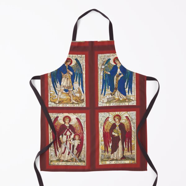 Item preview, St MIchael St Gabriel St Raphael and St Uriel Archangel Angel Saint designed and sold by hispanicworld.