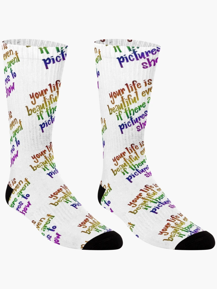 Thumbnail 3 of 5, Socks, Life > photos designed and sold by Rae-Rabbs.