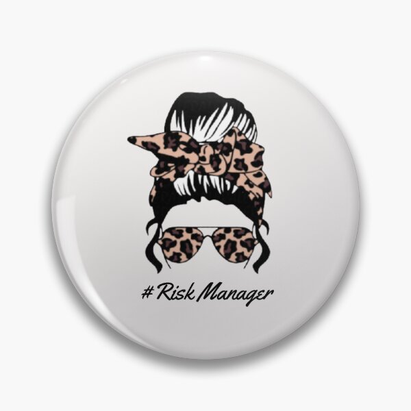 Item preview, Risk Manager Messy Bun designed and sold by Yay Design.