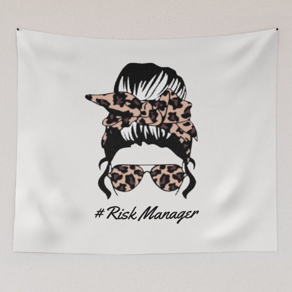 Item preview, Risk Manager Messy Bun designed and sold by Yay Design.