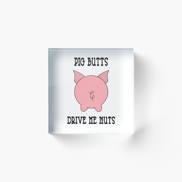 Aperçu de l'œuvre Les mégots de cochon me rendent fou créée et vendue par SouthernDesigns.