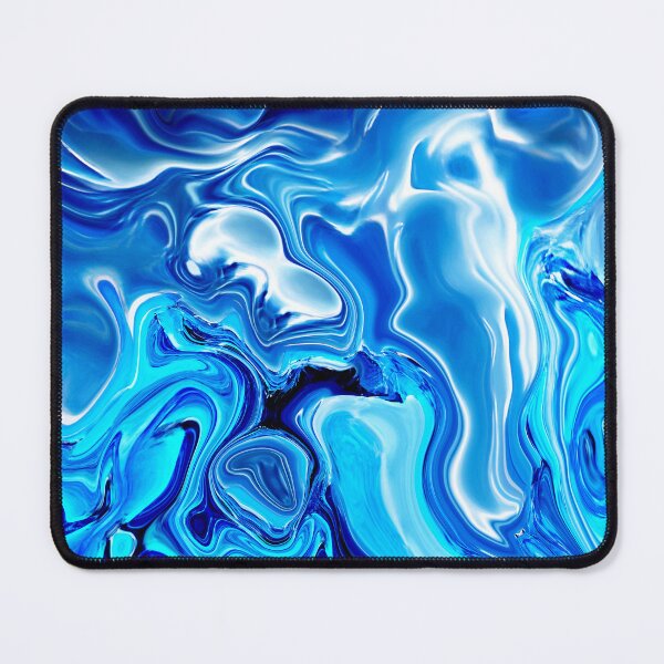 Item preview, Holographic Marble, Shades of Liquid Blue designed and sold by ACC .