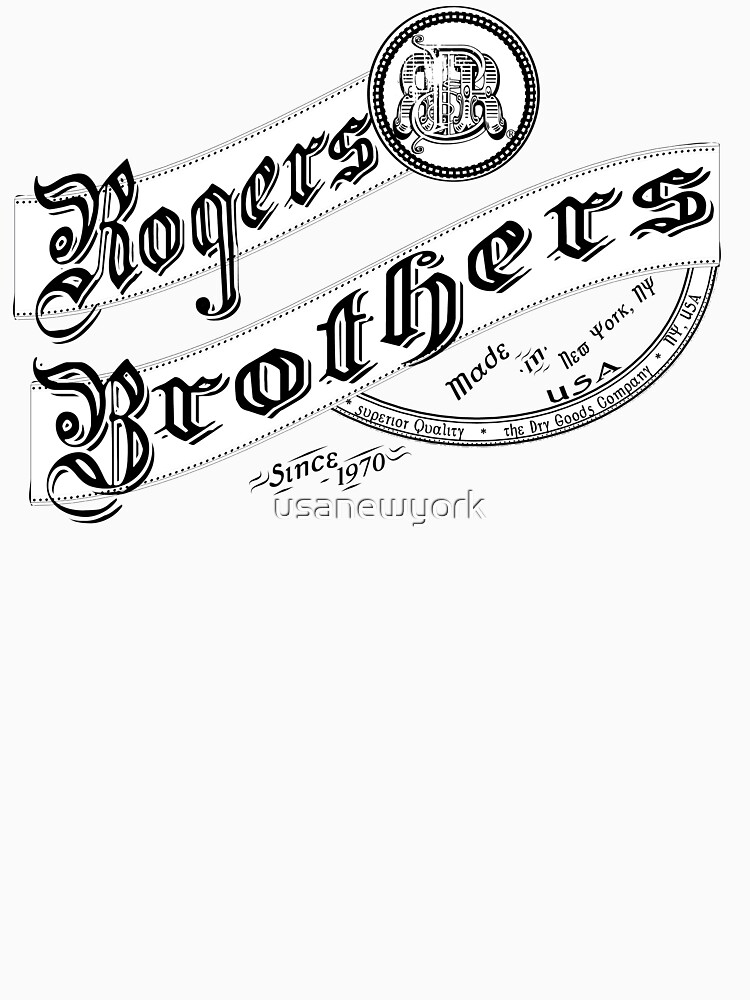 rogers bros monogram by usanewyork