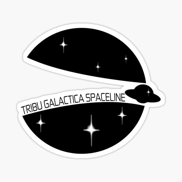 Vista previa del artículo con la obra «Línea espacial Tribu Galáctica», diseñado y vendido por TribuGalactica.