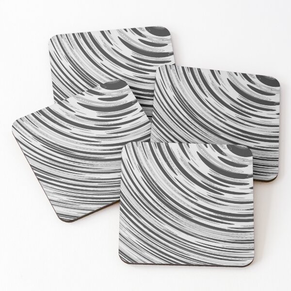 Item preview, Swirly Black and White Smear designed and sold by ckylin.