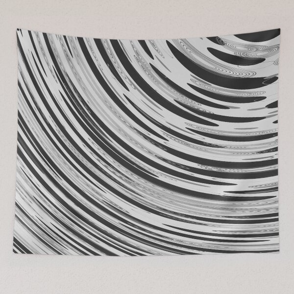 Item preview, Swirly Black and White Smear designed and sold by ckylin.