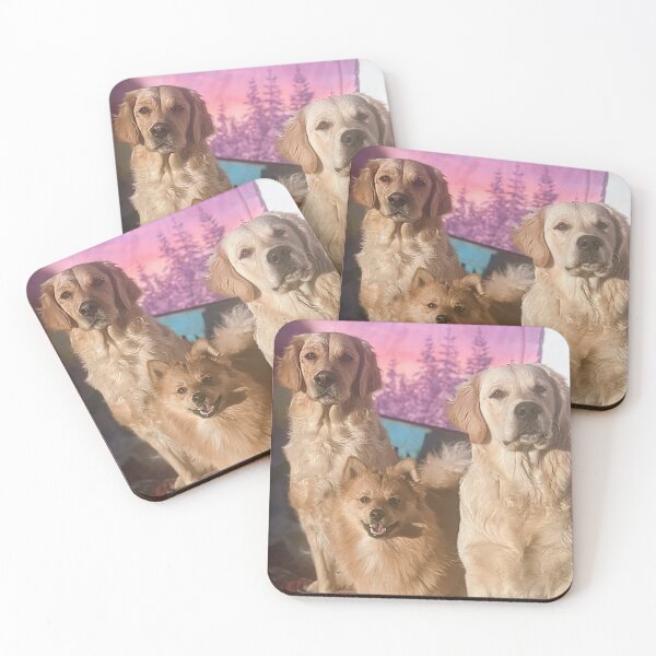 Item preview, Golden doggies designed and sold by Fluffycat2020.