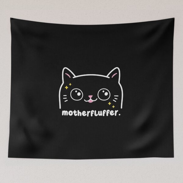 Item preview, Cuss Cat Motherfluffer designed and sold by BestComicss.