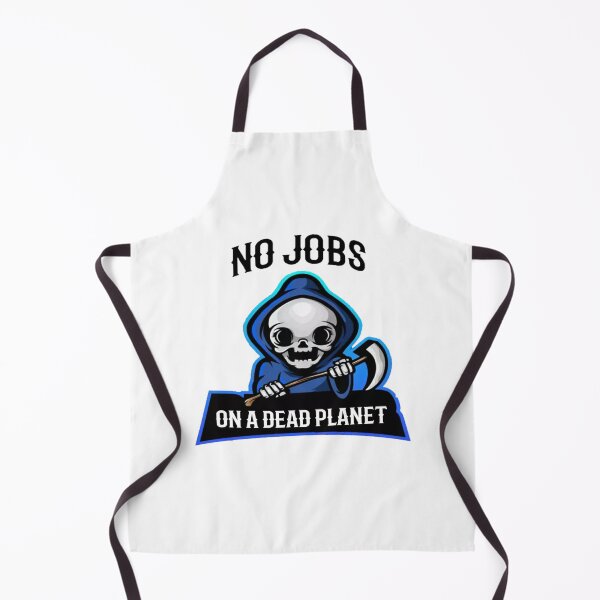 Item preview, No Jobs On A Dead Planet Funny eco unisex T-shirt. designed and sold by Sloyar.