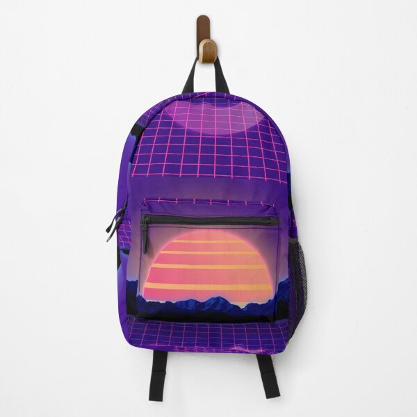 Item preview, Puesta de sol púrpura vaporwave designed and sold by LolloGiada.