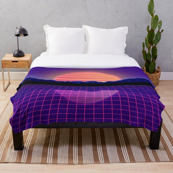 Artikelvorschau, Vaporwave lila Sonnenuntergang entworfen und verkauft von LolloGiada.