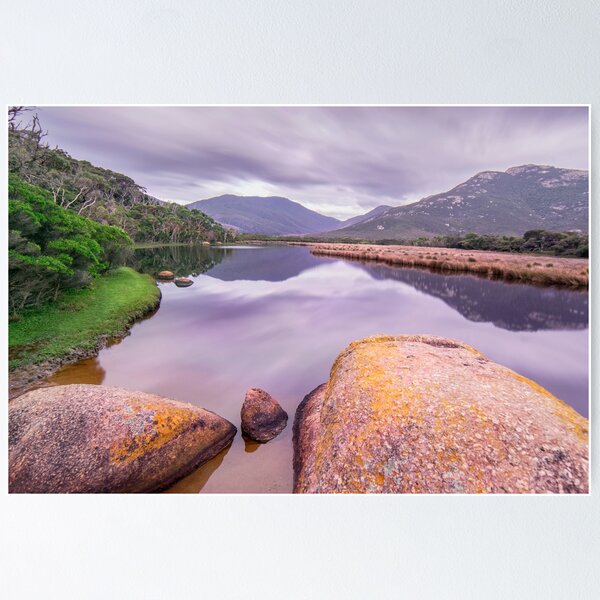 Item preview, Smooth reflections, Tidal River - Australia designed and sold by Steven  Sandner.