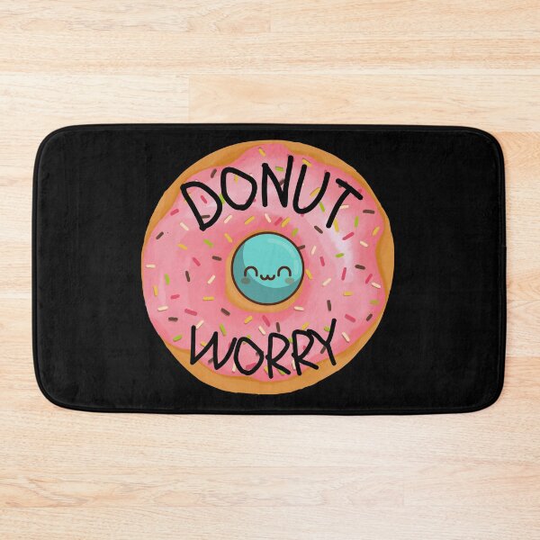Item preview, Donut Worry Be Happy  designed and sold by BronikowskiART.
