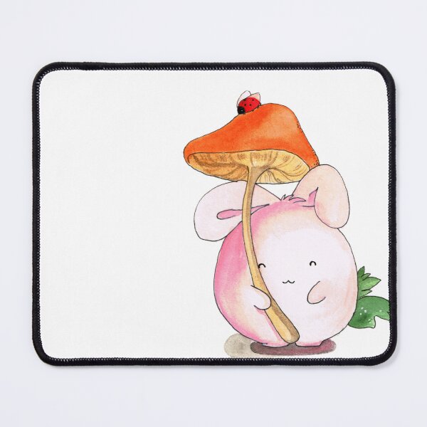 Item preview, Kawaii Anime bunny with mushroom designed and sold by Sophiberry X.
