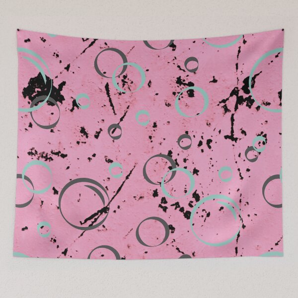 Item preview, Pink Worn Surface With Circles designed and sold by ckylin.