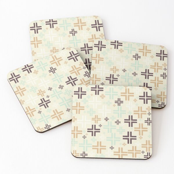 Item preview, Retrotaidetta, Retro Style Color and Cross Pattern designed and sold by BesanoStyle.