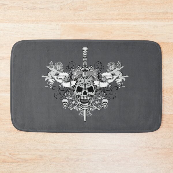 Item preview,  Gothic sign with skull, grunge vintage design designed and sold by amid999.