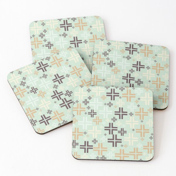 Item preview, Retrotaidetta, Retro Style Color and Cross Pattern designed and sold by BesanoStyle.