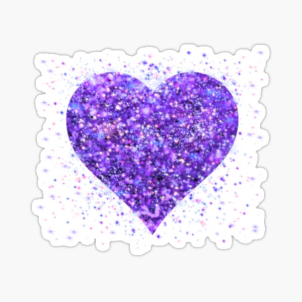 Glitter heart sticker transparent png, free image by rawpixel.com / NingZk  V.