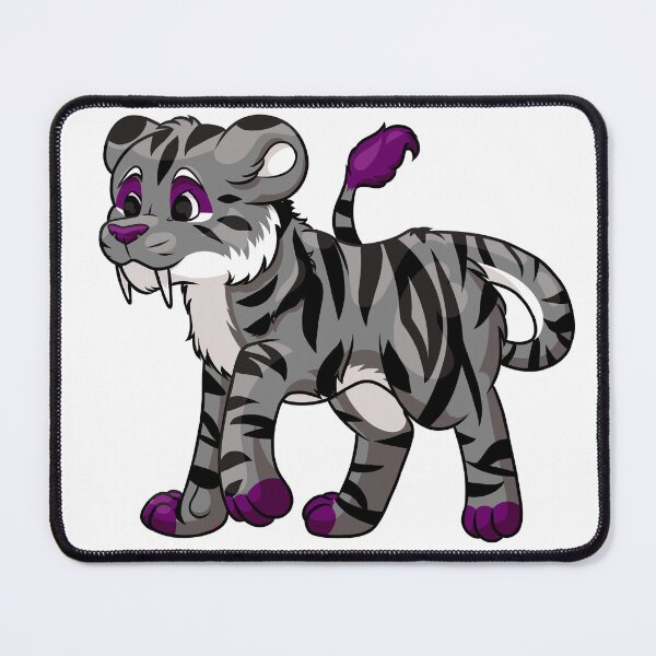 Item preview, Grey-Asexual Sabertoothed Lion Cub designed and sold by Kaybarr17.