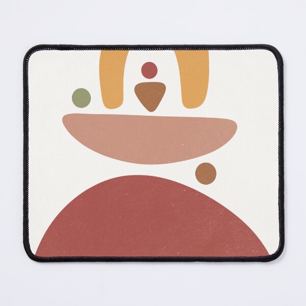 Item preview, Mid Century Warm Tones Abstract Shapes designed and sold by trajeado14.