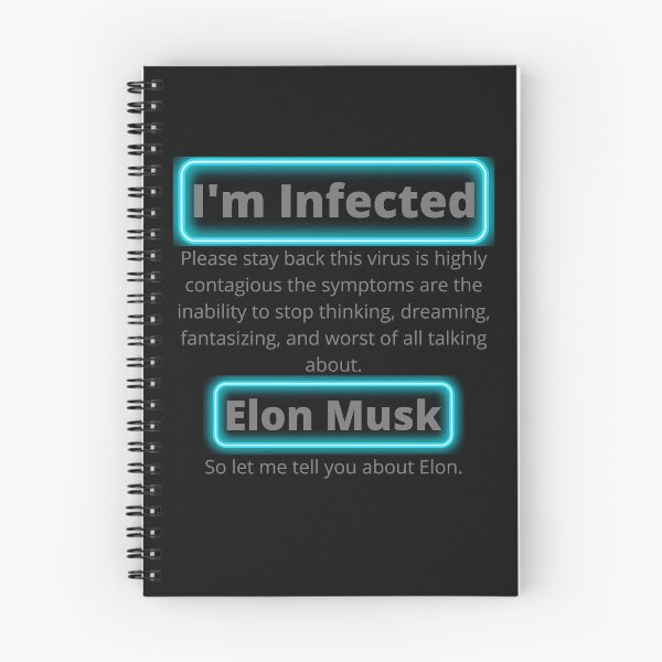 Item preview, I'm infected with elon. designed and sold by wildwesdesigns.