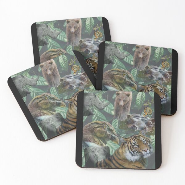 Item preview,  Digital Photo Collage Endangered Species Design designed and sold by EarthArtDesigns.