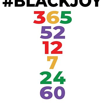 Artwork thumbnail, Black Joy 365 by Dr.ABC Merch