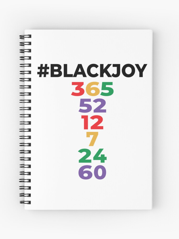 Thumbnail 1 of 3, Journal, Black Joy 365 designed and sold by SpoonfulbyDRABC.