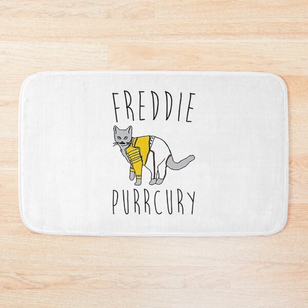 Item preview, Freddie Purrcury Cat designed and sold by BestComicss.