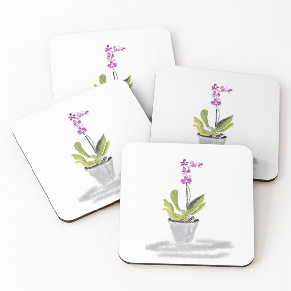 Artikelvorschau, Eingemachte lila Orchidee entworfen und verkauft von tomorrowsart.