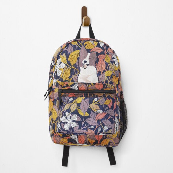 Item preview, Border Collie and flowers designed and sold by Syntetyc.