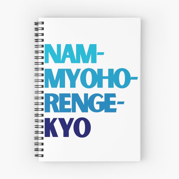 Item preview, Nam-Myoho-Renge-Kyo (gradient blue) designed and sold by barronangMedia.