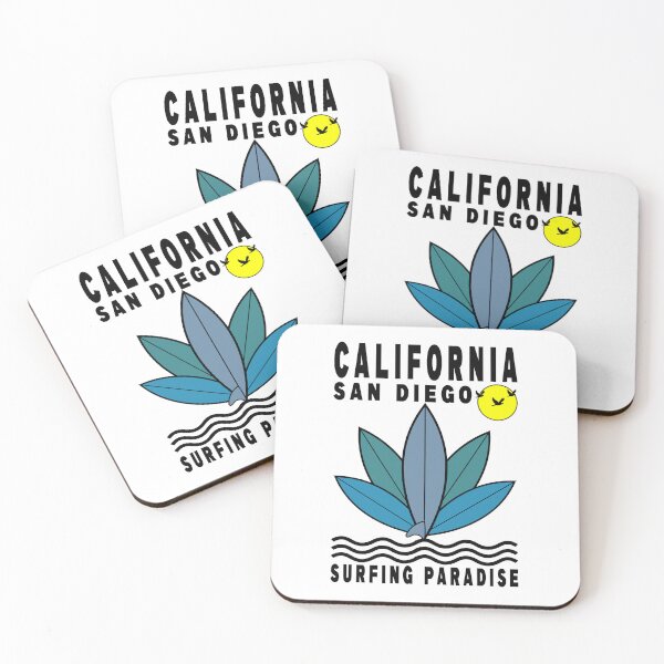 Item preview, california san diego surfing paradise designed and sold by Art-by-da.