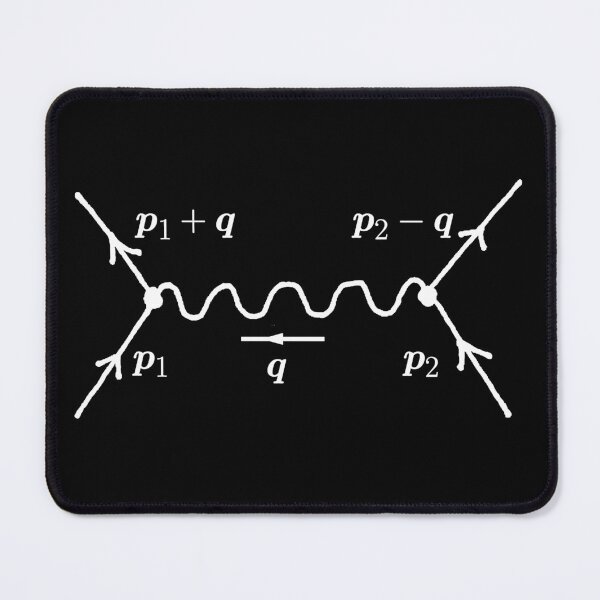 Item preview, Feynman diagram dark version designed and sold by NoetherSym.