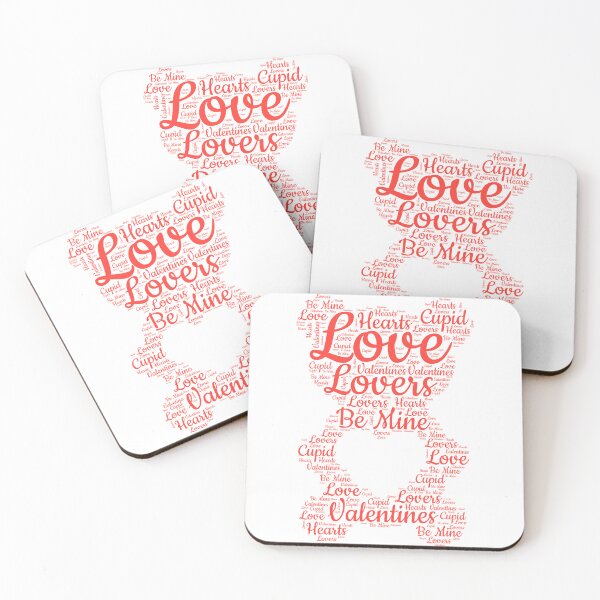 Item preview, Valentines Day Word Art Teddy Bear Gifts designed and sold by fra02.