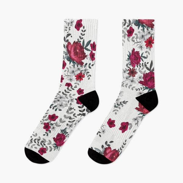 Item preview, Vintage red rose flowers designed and sold by tingbysanna.
