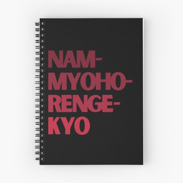 Item preview, Nam-Myoho-Renge-Kyo (gradient red) designed and sold by barronangMedia.