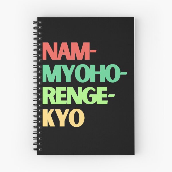 Item preview, Nam-Myoho-Renge-Kyo (orange & green) designed and sold by barronangMedia.
