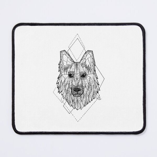 Item preview, Geometric german shepherd designed and sold by Aedrylle.