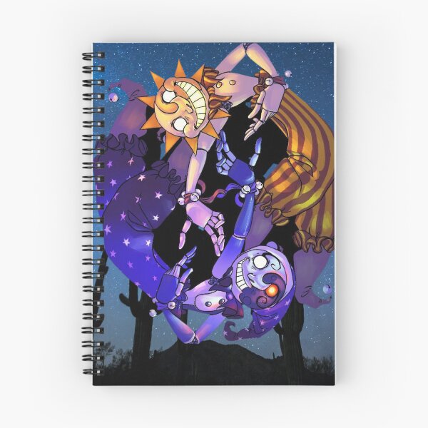 Item preview, fnaf security breach sun and moon designed and sold by beautifulworld9.