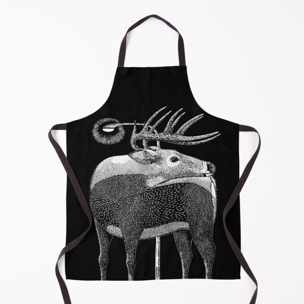 Item preview, White-tailed Deer - Night designed and sold by MarsiPhobos.