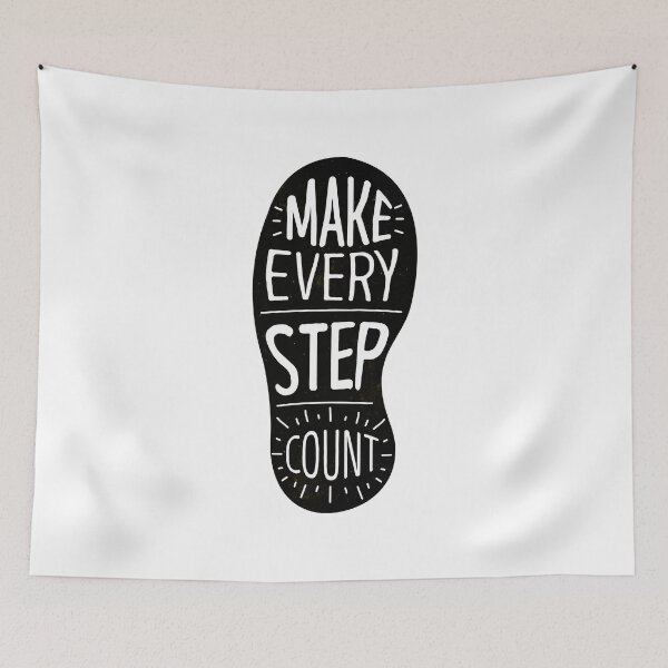 Item preview, Make Every Step Count designed and sold by WilliamsonMedia.