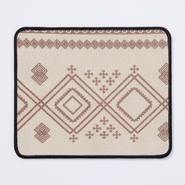 Item preview, Brown Rectangular Bohemian pattern designed and sold by Adrianach1.