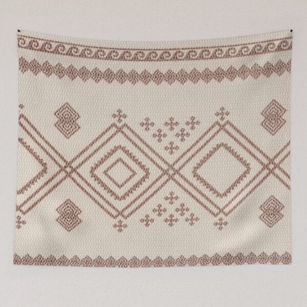 Item preview, Brown Rectangular Bohemian pattern designed and sold by Adrianach1.