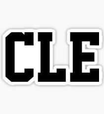 CLE - Cleveland Sticker
